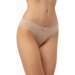Minerva Γυναικεία Slip με Δαντέλα Μπεζ 2Pack 90-81326-003
