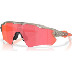 Oakley OO9208 F8 Ανδρικά Γυαλιά Ηλίου Μάσκα Κοκάλινα Ασημί με Ροζ Φακό