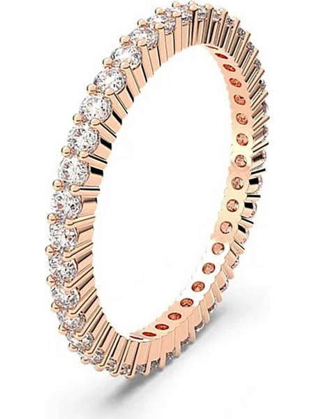 Swarovski Matrix Γυναικείο Δαχτυλίδι Σειρέ Ολόβερο Ροζ Χρυσό με Ζιργκόν 5656301