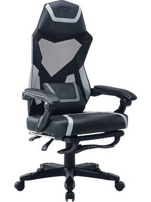 Adx Καρέκλα Gaming Mesh Γκρι