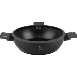 Berlinger Haus Anthracite Collection Κατσαρόλα Πλακερό Αλουμινίου Titanium 28cm 3.8lt