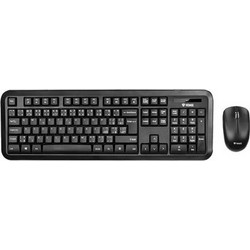Yenkee Sequence YKM 2006CS Black Ασύρματο Σετ Πληκτρολόγιο & Ποντίκι
