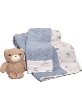 Baby Oliver Des 414-1 Σετ Βρεφικές Πετσέτες 2τμχ 450gr/m²