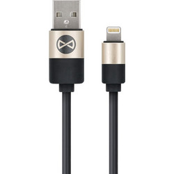 Forever Modern USB-A to Lightning Cable 1m Black 5900495621412