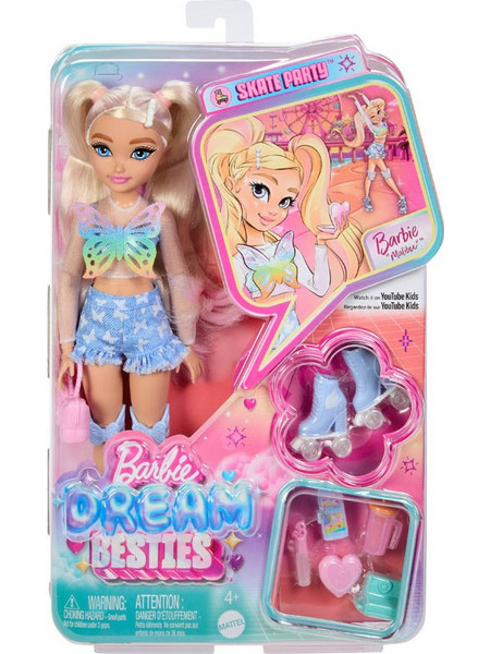Mattel Barbie Dream Besties Roller Skate Malibu