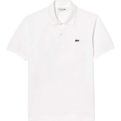 Lacoste Ανδρική Μπλούζα Polo Κοντομάνικη Λευκή 3PH9851-001