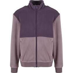 Urban Classics Ανδρική Ζακέτα Fleece με Φερμουάρ Μωβ TB7016-17541
