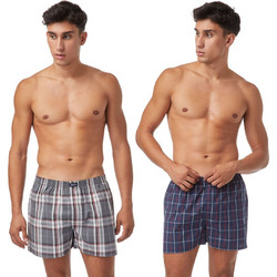 Minerva Ανδρικά Μποξεράκια Σετ 2Pack 90-23074-52