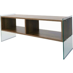 Hanah Home Έπιπλο Τηλεόρασης Μοριοσανίδα Καρυδί Μ120xΠ35xΥ45cm 552NOS1517