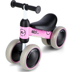 Nils Fun RB002 Παιδικό Ποδήλατο Ισορροπίας Ροζ