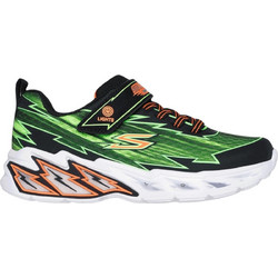Skechers Παιδικά Sneakers με Φωτάκια Πράσινα 400149L-BKLM