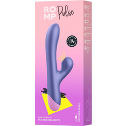 Romp Pulse Double Delights Rabbit Δονητής Rabbit Μπλε