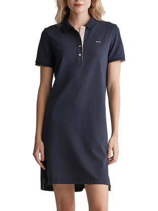 Gant Mini Καλοκαιρινό Καθημερινό Φόρεμα Navy Μπλε 3GW4200583-433