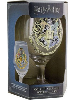 Paladone Ποτήρι Νερού Γυάλινo Κολωνάτο Hogwarts Cambio Fantasia Termico 350ml 5055964716677