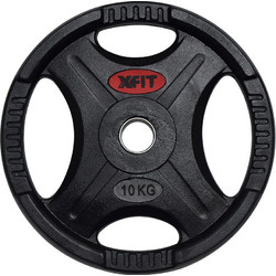 X-Fit Lux Δίσκος Πλαστικοποιημένος 10kg Φ28mm