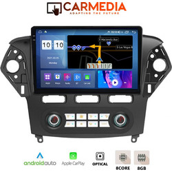 Carmedia CMDU41036-4 Ford Mondeo 2011-2013 Clima Ηχοσύστημα Αυτοκινήτου με Οθόνη Αφής Bluetooth & GPS