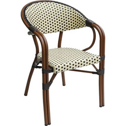 Woodwell Paris Πολυθρόνα Κήπου Αλουμινίου Μπεζ Ε258,6