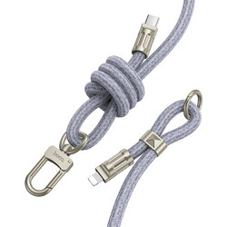 Hoco GH7 Keychain USB-C to Lightning Cable 1.8m Blue