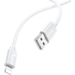 Borofone BX55 Harmony USB-A to Lightning Cable 1m White GZ-18741