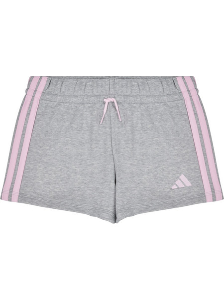 Adidas Αθλητικό Παιδικό Σορτς Γκρι Ροζ JN6495