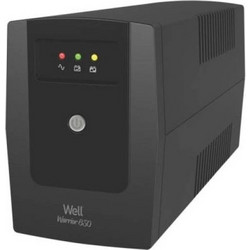 Well Warrior UPS Line Interactive 850VA 510W με 2 Πρίζες Schuko