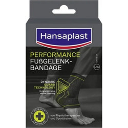 Hansaplast Performance Αθλητική Επιστραγαλίδα Ελαστική Μαύρη 4005800325915