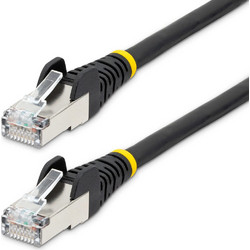 StarTech U/UTP Cat.6 Καλώδιο Δικτύου Ethernet 3m Black NLBK-3M-CAT6A-PATCH