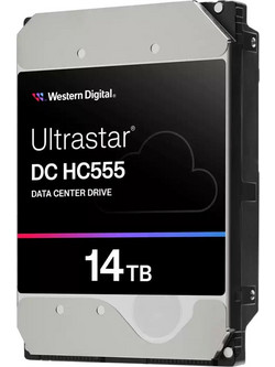 Western Digital Ultrastar DC HC555 14TB HDD Σκληρός Δίσκος 3.5" Sata 3 7200rpm με 512MB Cache 0B48721