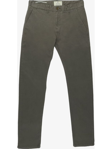 Explorer Ανδρικό Παντελόνι Chino Ελαστικό Slim Εφαρμογή Χακί S15-PA-106