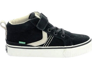 Kickers Παιδικά Sneakers Μποτάκια Μαύρα Λευκά 972840-30-8