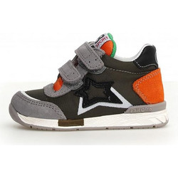 Naturino Παιδικά Sneakers Γκρι Μαύρα Πορτοκαλί 001-2018209-09-2B21