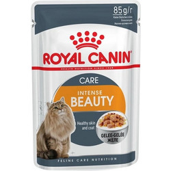 Royal Canin Intense Beauty Healthy Skin & Coat with Meat & Fish in Jelly 85g