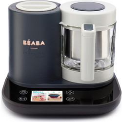 Beaba Beaba Babycook Smart Βρεφικός Ατμομάγειρας με Μπλέντερ 1.25lt Charcoal Grey BR78687