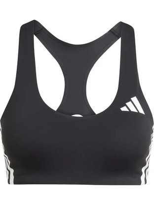 Adidas Adizero Run Αθλητικό Μπουστάκι με Μέτρια Στήριξη & Αφαιρούμενη Ενίσχυση Μαύρο JD9214