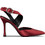 Envie Shoes Γόβες με Λεπτό Ψηλό Τακούνι & Λουράκι Μπορντό E02-20882-39