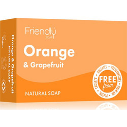 Friendly Soap Orange & Grapefruit Χειροποίητο Σαπούνι 95gr