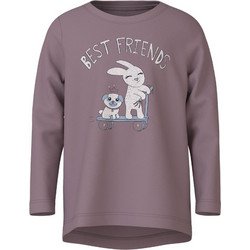 Name It Παιδικό T-Shirt Μακρυμάνικο Μωβ Ροζ 13224957