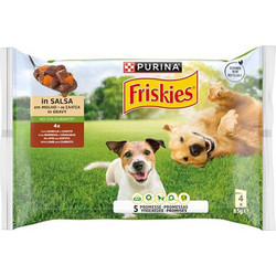 Purina Friskies Adult with Lamb & Carrots in Gravy 4x85gr