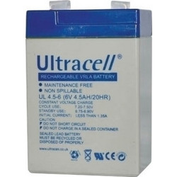 Ultracell UL4.5-6 Μπαταρία VRLA 6V 4.5Ah