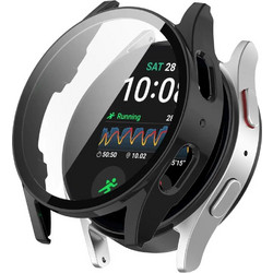 Tech-Protect Defense360 Πλαστική Θήκη Tempered Glass για Samsung Galaxy Watch 7 44mm Μαύρη