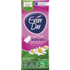 EveryDay Extra Dry Normal Σερβιετάκια για Ελαφριά Ροή 20τμχ