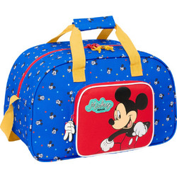 Safta Mickey Mouse Good Day 712514273 Παιδικό Σακ Βουαγιάζ 22lt Μπλε