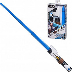 Hasbro Star Wars Lightsaber Forge Obi-Wan Kenobi Extendable Παιδικό Φωτόσπαθο F1162