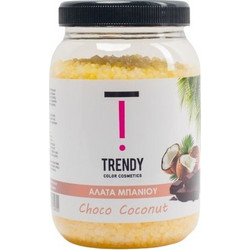Trendy Choco Coconut Άλατα Μπάνιου Κρύσταλλοι 400gr