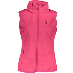 Nautica Αμάνικο Γυναικείο Μπουφάν Softshell Μακρύ Φούξια 129642