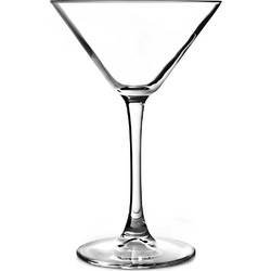 Pasabahce Ποτήρια Κοκτέιλ Γυάλινα Κολωνάτα Martini Enotica 230ml 6τμχ 5120059