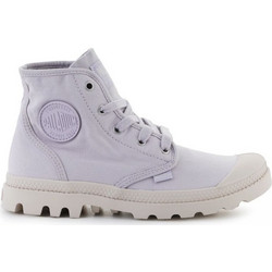 Palladium Pampa Hi Γυναικεία Αρβυλάκια Suede Λιλά 92352-549