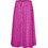 Funky Buddha Μίντι Φούστα Υφασμάτινη Ψηλόμεση Μωβ FBL011-119-14