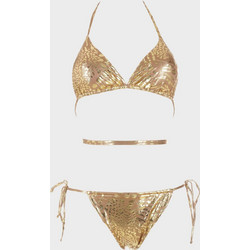 Gsecret Bikini Set Τριγωνάκι Animal Print Χρυσό C62440-33117