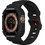 SKINARMA Mecha 2in1 Πλαστική Θήκη με Λουράκι για Apple Watch Ultra 49mm Μαύρη